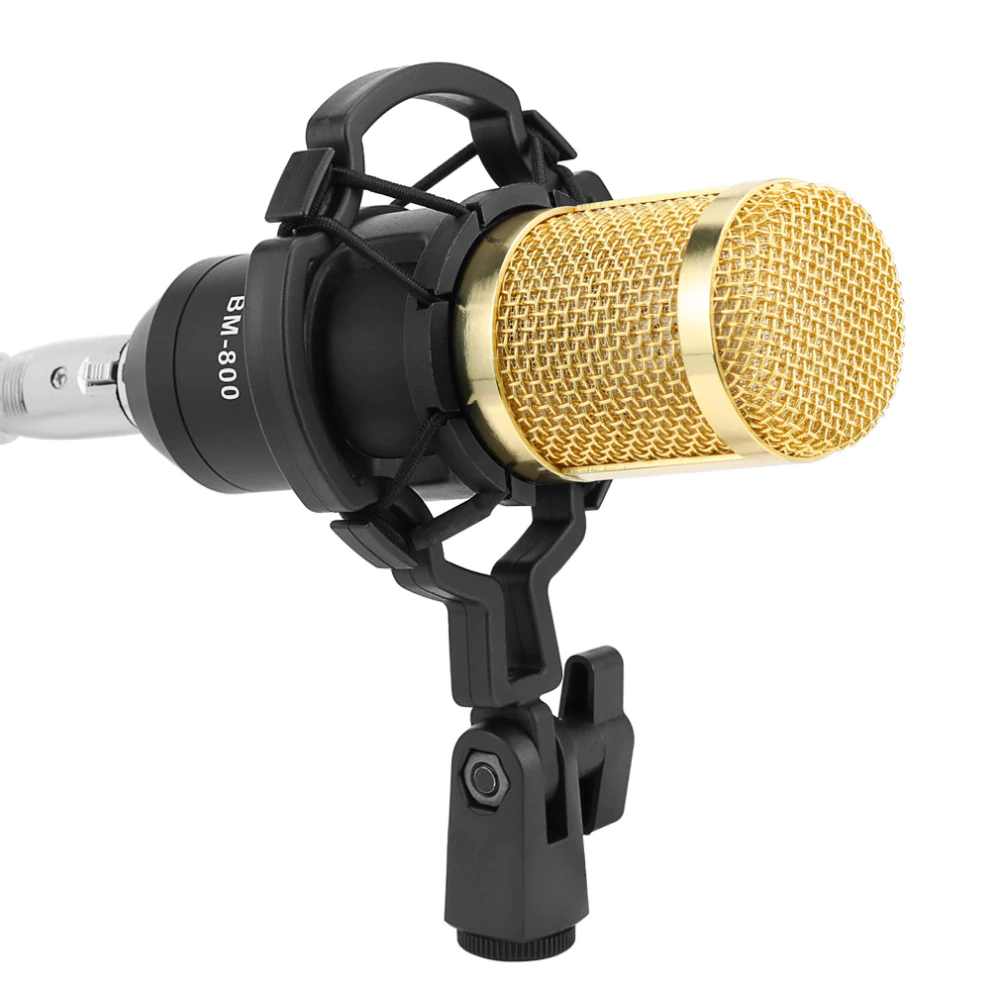 XTUGA BM800 Professional Studio Recording Condenser Microphone Mic